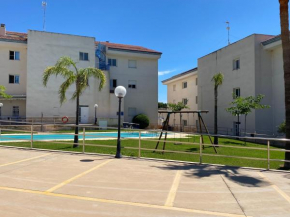 MERIDA. APARTAMENTO CON PISCINA DELANTE DEL MAR